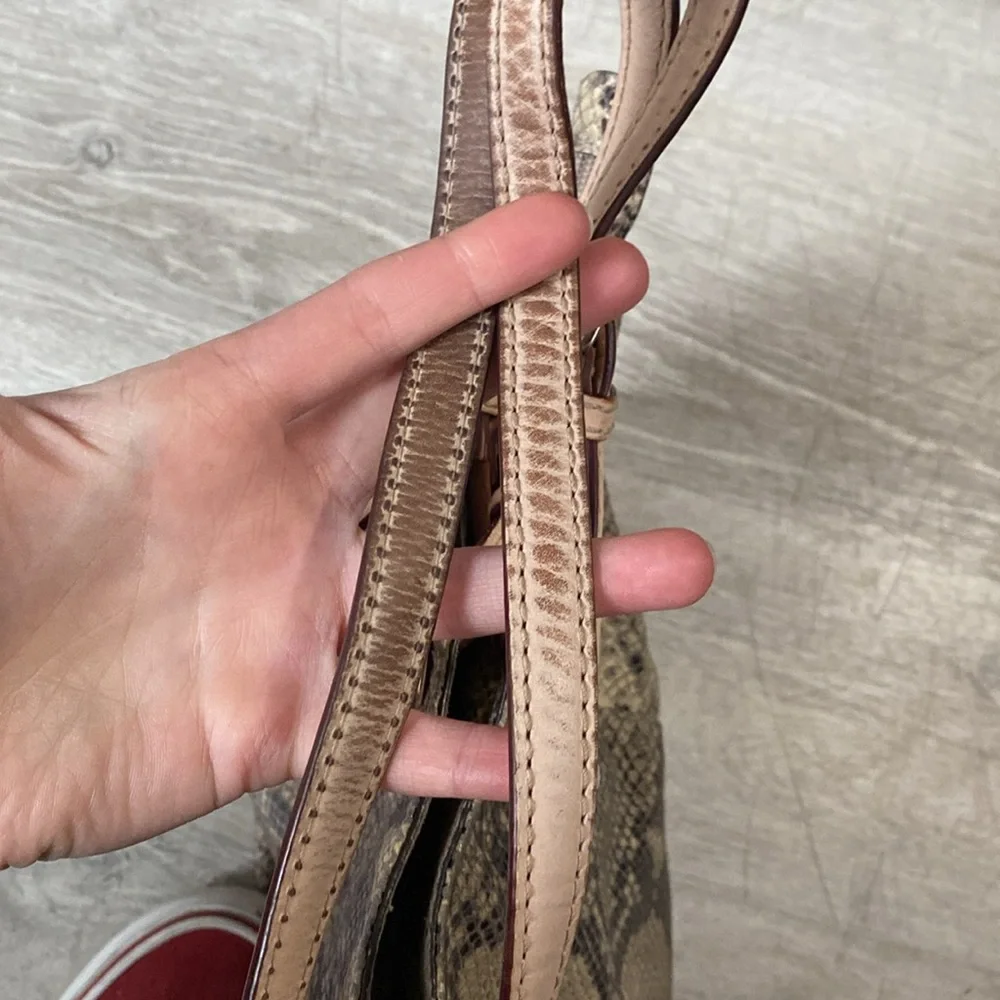 Michael Kors Snakeskin Shoulder Bag